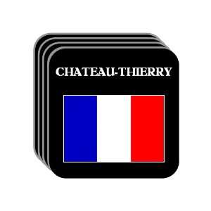  France   CHATEAU THIERRY Set of 4 Mini Mousepad Coasters 