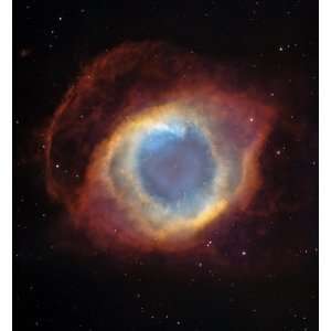  Hubble Space Telescope Astronomy Poster Print   The Helix Nebula 