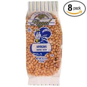 Regal Soybeans, Roasted Salted, 8 Ounce Grocery & Gourmet Food