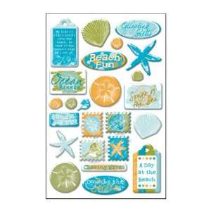  Beach Days Epoxy Stickers: Arts, Crafts & Sewing