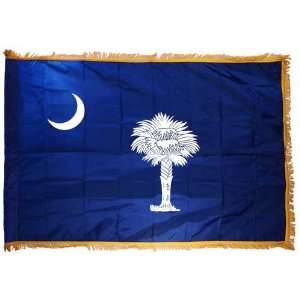  South Carolina flag 3 x 5 feet nylon Indoor: Patio, Lawn 