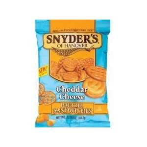 Snyders of Hanover Cheddar Cheese Pretzel Sandwich, 2.125 Oz Bags 