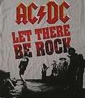 AC/DC cd lgo LET THERE BE ROCK / ALL NIGHT LONG Official SHIRT XL new 