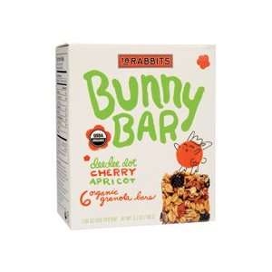 18 Rabbits Bar Organic Bunny Cherry Apricot 6/1.05oz. (Pack of 6 