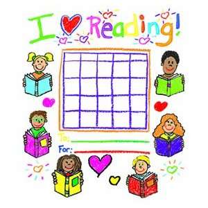    CARSON DELLOSA MINI INCENTIVE CHARTS READING: KID : Toys & Games