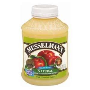 Musselmans Apple Sauce Natural Unsweetened 46 oz  Grocery 