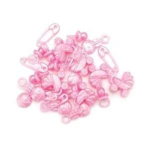 AMSCAN Party Favors 25/Pkg Baby Girl 369 656; 6 Items/Order:  