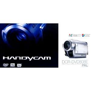  SONY HANDYCAM DCR DVD808E PAL SYSTEM (NOT FOR USA) Camera 
