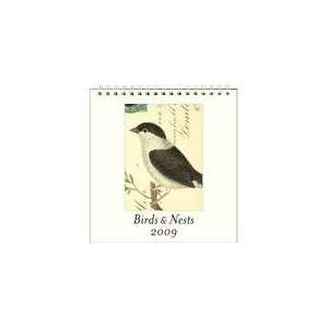  Birds & Nests 2009 Easel Desk Calendar