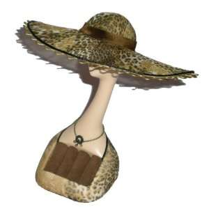  Leopard Print Hat Ring Holder