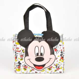 characters printed on both sides of the bag one main compartment with 