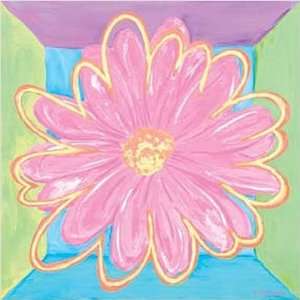 21559 Pastel Daisy Square II Wall Art Picture Type Contemporary Mount 