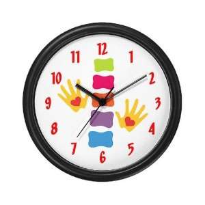  Chiro Hands Spine Art Wall Clock by 