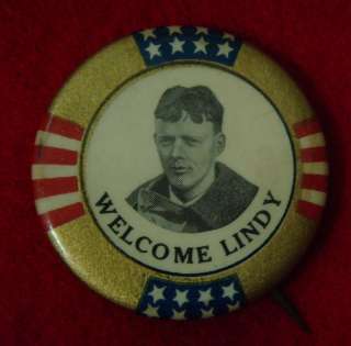 Welcome Lindy (Charles Lindbergh)  