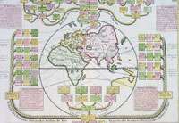 1720 Chatelain Antique Map Eastern Hemisphere Australia  