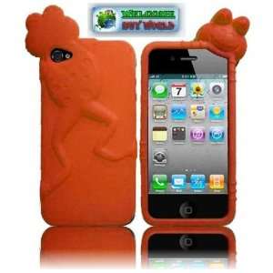  [Buy World] for Apple Iphone 4gs 4g Cdma GSM Frog Silicone 