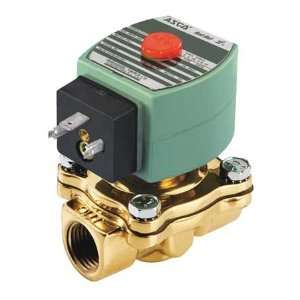  ASCO SC8210G034 Solenoid Valve,Normally Open,1/2In,Brass 