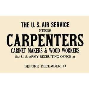  Vintage Art Carpenters, Cabinet Makers & Wood Workers 