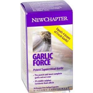    New Chapter GarlicForce, 30 Softgel