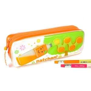  Flowing Orange Soda Pencil Pouch: Office Products