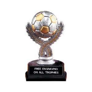  Soccer Trophies   Silver Trophy SOCCER