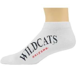    Arizona Wildcats White Team Name Ankle Socks