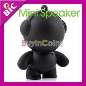 Mini Cool Black Boy Portable Speaker for iPod  PC #6  