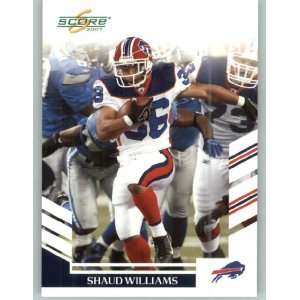  2007 Score #144 Shaud Williams   Buffalo Bills (Football 