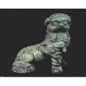   Metropolitan Galleries SRB990571L Chinese Lion Bronze: Home & Kitchen