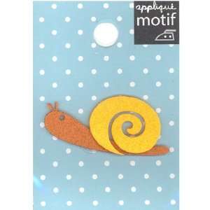  Snail Design Small Iron on Applique (patch size1.5x1 