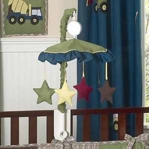  Construction Zone Musical Baby Crib Mobile Baby