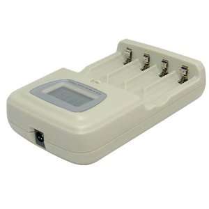 com Smart charger with LCD display and four separate charge channels 