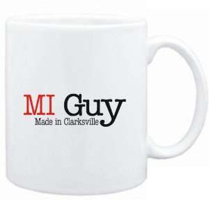    Mug White  Guy Made in Clarksville  Usa Cities