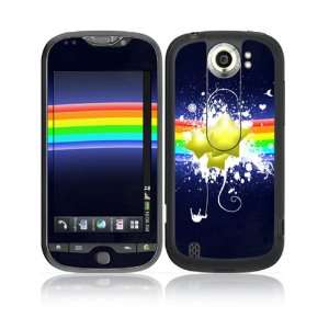   myTouch 4G Slide Decal Skin Sticker   Rainbow Stars 