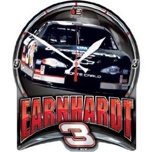   : NASCAR Dale Earnhardt Clock   High Definition Style: Home & Kitchen