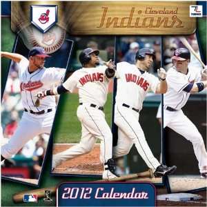Cleveland Indians 2012 Team Wall Calendar  Sports 