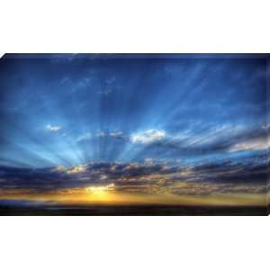 Laramie Skyscape   Wyoming, United States   Wrapped Canvas Sunset Wall 
