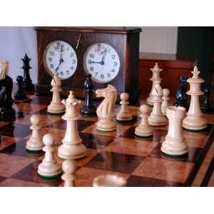  House of Staunton Royale Series Chessmen in Ebonized 