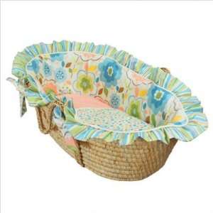  Personalized Moses Basket in Sweet Pea: Baby