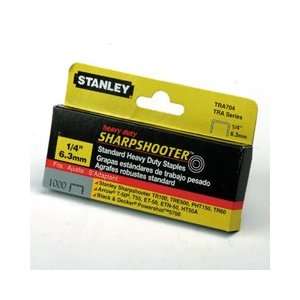 Stanley SharpShooter Staples, 3/8 Leg Length, 1,000 Staples/Box 