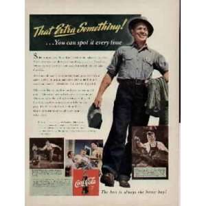  Skilled workers have know how  1942 Coca Cola Ad 