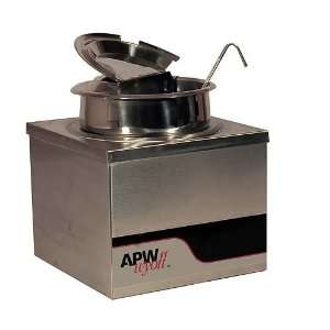   APW/Wyott W 4B PKG 4 Qt Heated Ladle Dispenser Package: Home & Kitchen