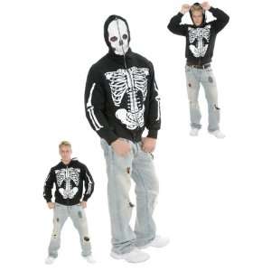   CH02073V L Mens Skeleton Sweatshirt Hoodie Size Large Toys & Games