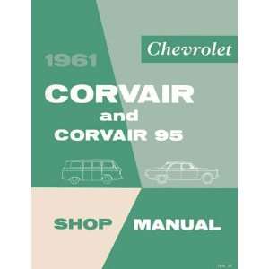  1961 CHEVROLET CORVAIR Shop Service Repair Manual Book 