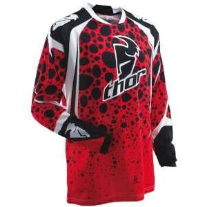  2012 THOR PHASE JERSEY    VENTED (MEDIUM) (RED 