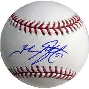  Signed John Axford Baseball   Autographed Baseballs 