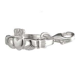   Silver Claddagh Ring and Lobster Catch   Made in Ireland Jewelry