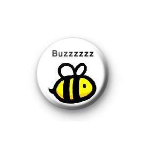  BUZZ BUMBLE BEE Pinback Button 1.25 Pin / Badge 