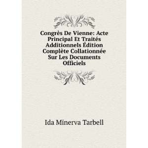   Sur Les Documents Officiels Ida Minerva Tarbell Books