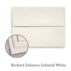  Beckett Enhance Colonial White Envelope   250/Box Office 